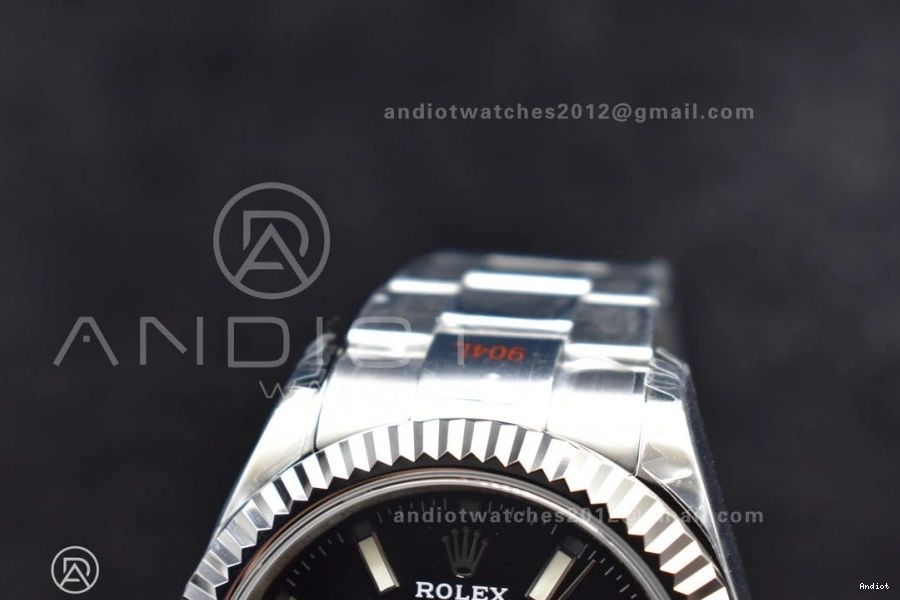 on SS A23J Black SS Oyster Edition Dial Skydweller Best Noob Bracelet 0515